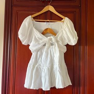 Matching Crop Top/Skirt